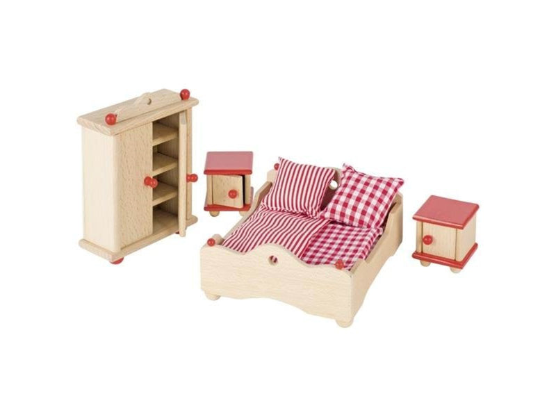 Goki Dollhouse Furniture Bedroom