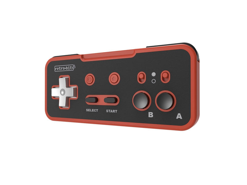 Retro-Bit Origin8 2.4 GHz Wireless - Red & Black - Wireless Controller - Nintendo NES