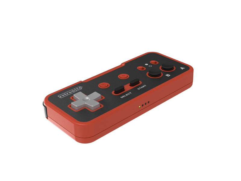 Retro-Bit Origin8 2.4 GHz Wireless - Red & Black - Wireless Controller - Nintendo NES