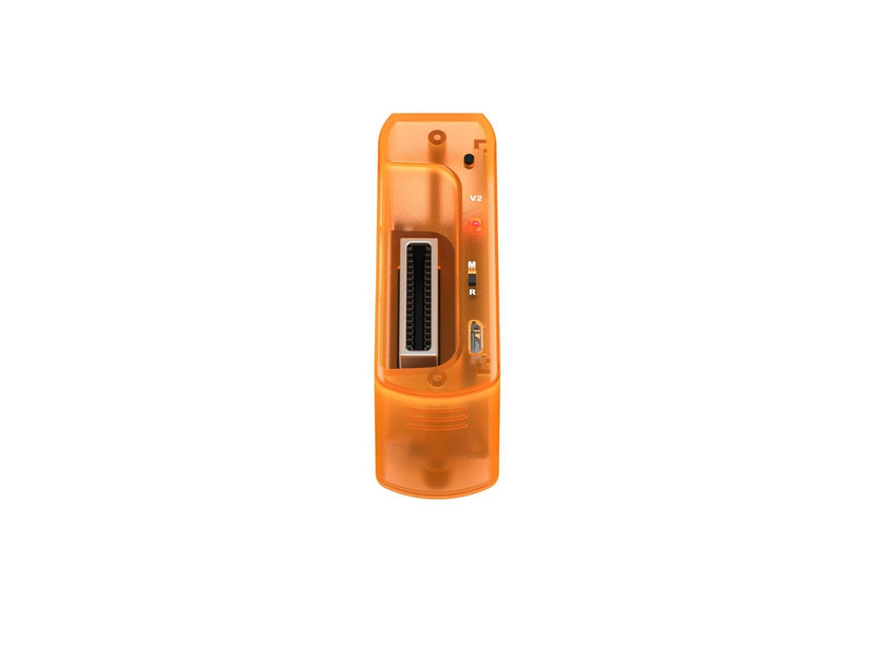 Retro-Bit Tribute 64 Wireless (Orange Hawk) - Wireless Controller - Nintendo 64