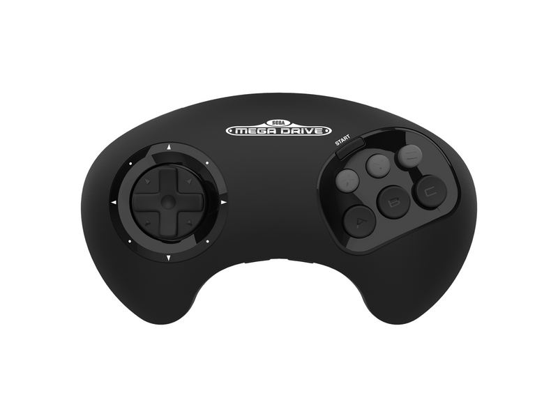 Retro-Bit BIG6 Wireless - Wireless Controller - Sega Mega Drive
