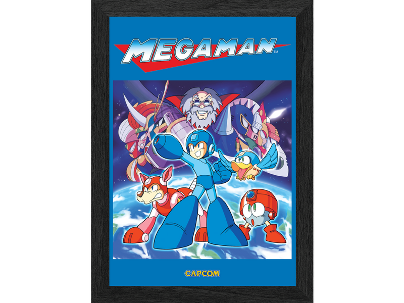 Pixel Frames - Plax Mega Man Mr X - Bild