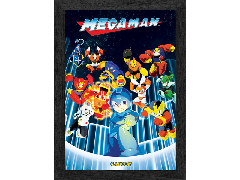 Pixel Frames - Plax Mega Man: Robot Master Ambush - Bild