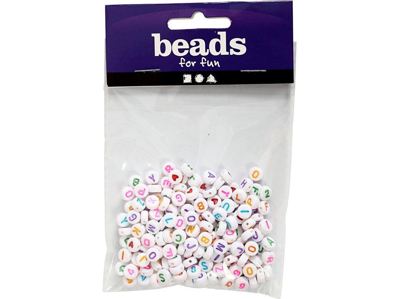 Creativ Company Letter Beads and Numbers 200pcs.