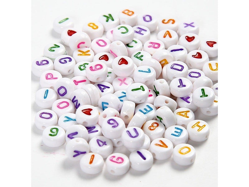 Creativ Company Letter Beads and Numbers 200pcs.