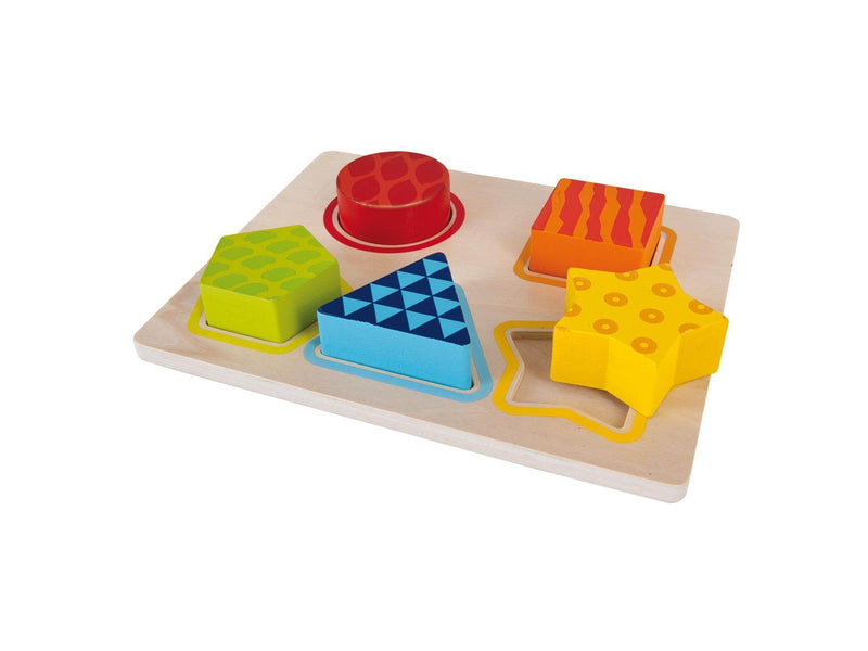 Eichhorn Color Wooden Shape Puzzle