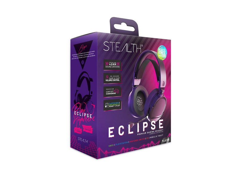 STEALTH ECLIPSE Premium Gaming Headset (Multi Format) Black