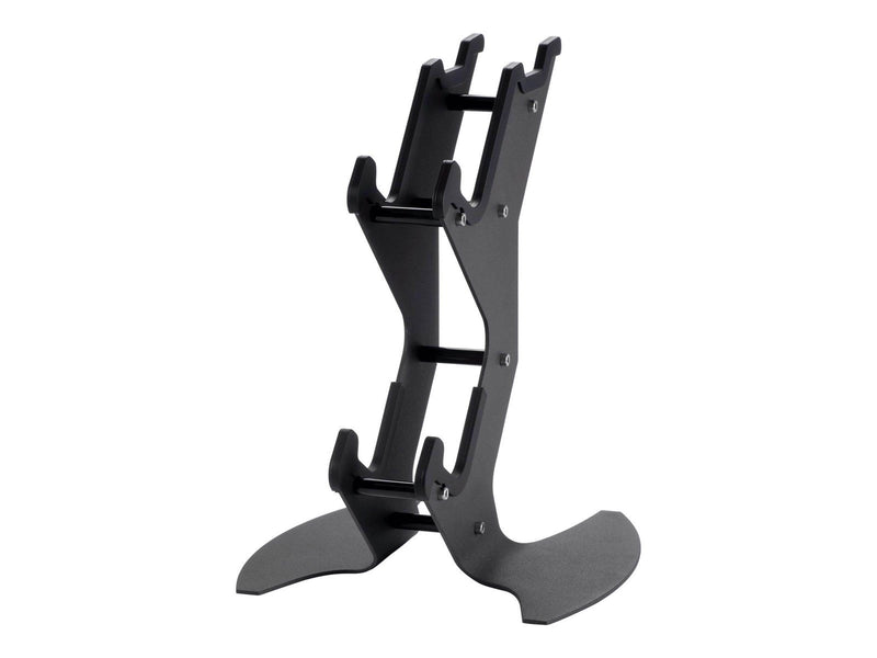 Deltaco Dual Controller and Headset Stand in metal black