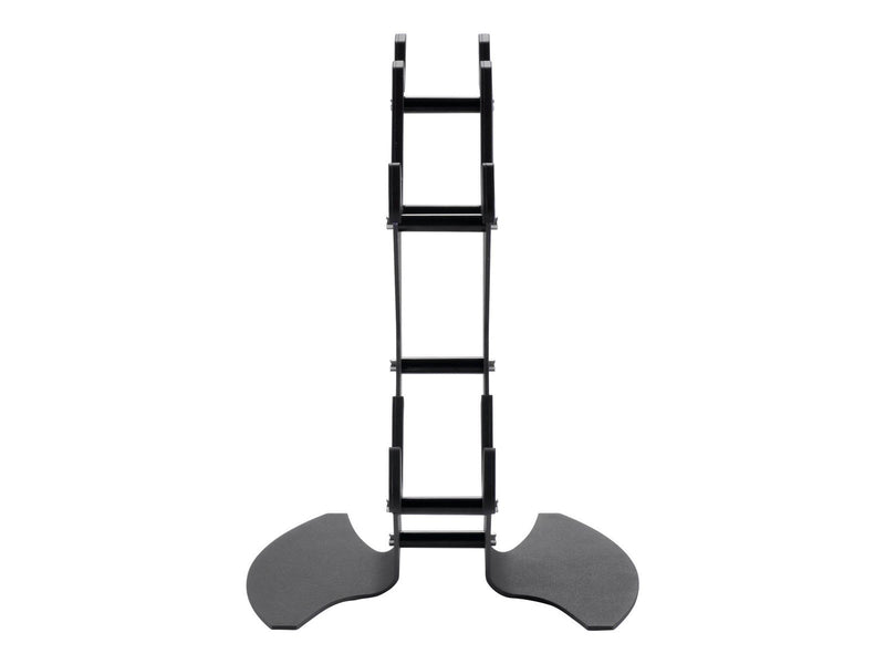 Deltaco Dual Controller and Headset Stand in metal black
