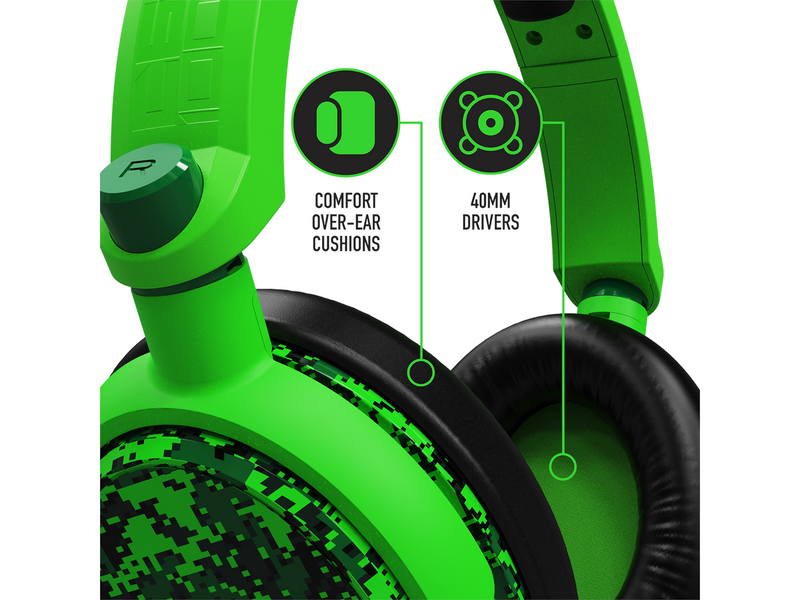 STEALTH C6-100 Gaming Headset (Multi Format) - Digital Green