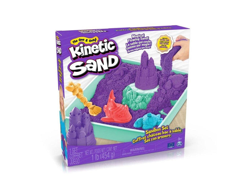 Kinetic Sand Sand Sandbox Set - Purple