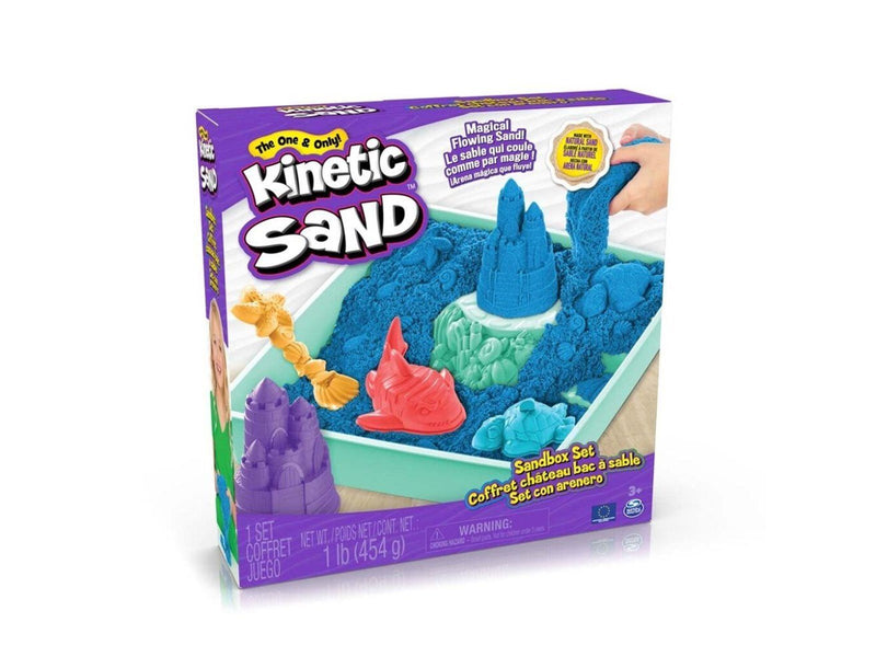 Kinetic Sand Sandbox Set Blue