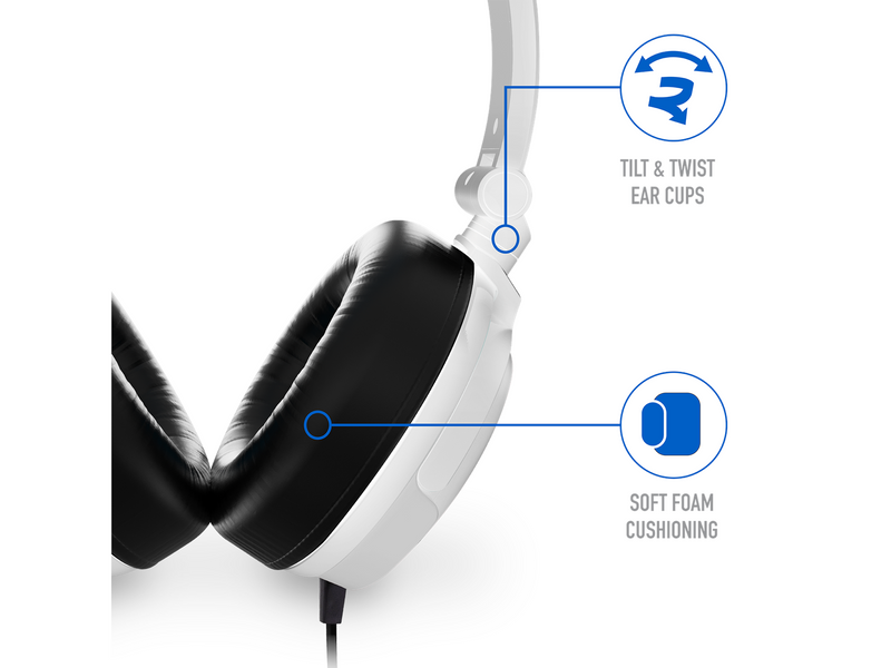 STEALTH C6-50 Gaming Headset (Multi Format) - Blue/White