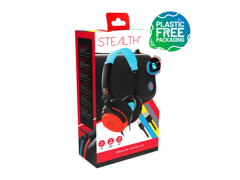 STEALTH Premium Travel Kit for Nintendo Switch & Switch Lite - Miscellaneous Bag - Nintendo Switch