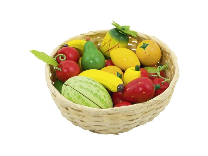 Goki Fruit in a Basket 23pcs.