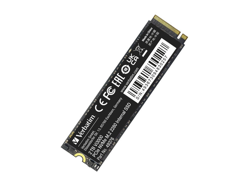 Verbatim Vi3000 SSD - 2TB - PCIe 3.0 - M.2 2280