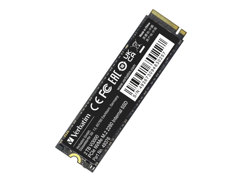 Verbatim Vi3000 SSD - 2TB - PCIe 3.0 - M.2 2280