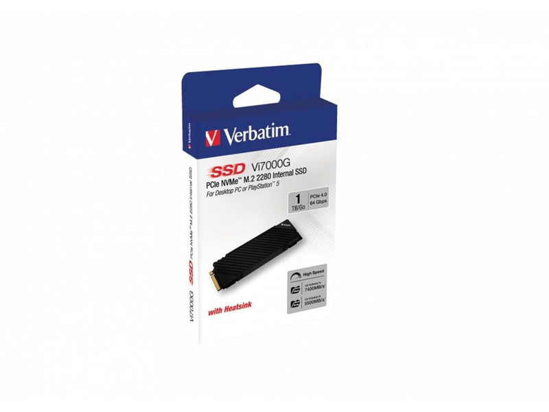 Verbatim Vi7000G SSD - 1TB - PCIe 4.0 - M.2 2280