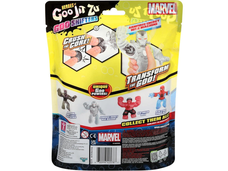 Goo Jit Zu Heroes of  - Marvel Goo Shifters Hero Pack - War Machine 10.5cm