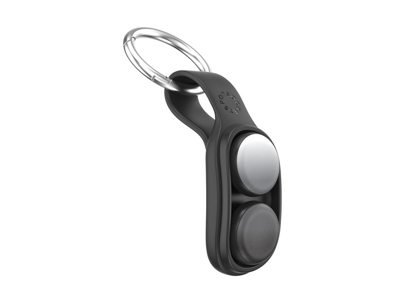 PopSockets PopPuck Starter Pack Black Flip