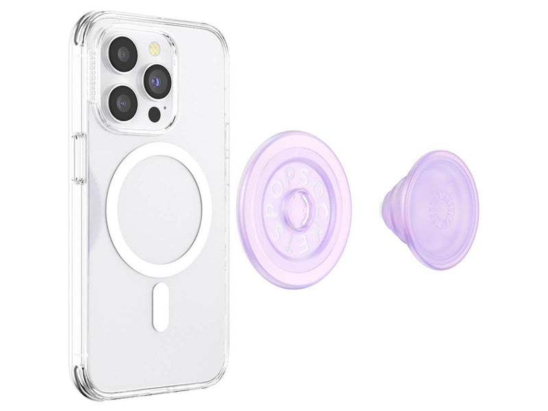 PopSockets PopGrip for Magsafe Opalescent Clear