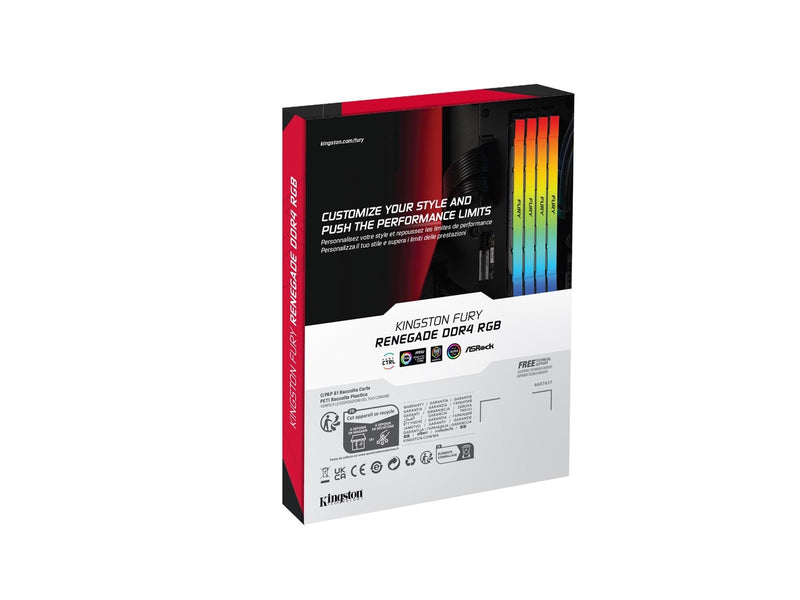 Kingston Fury Renegade RGB DDR4-3200 C16 SC - 8GB