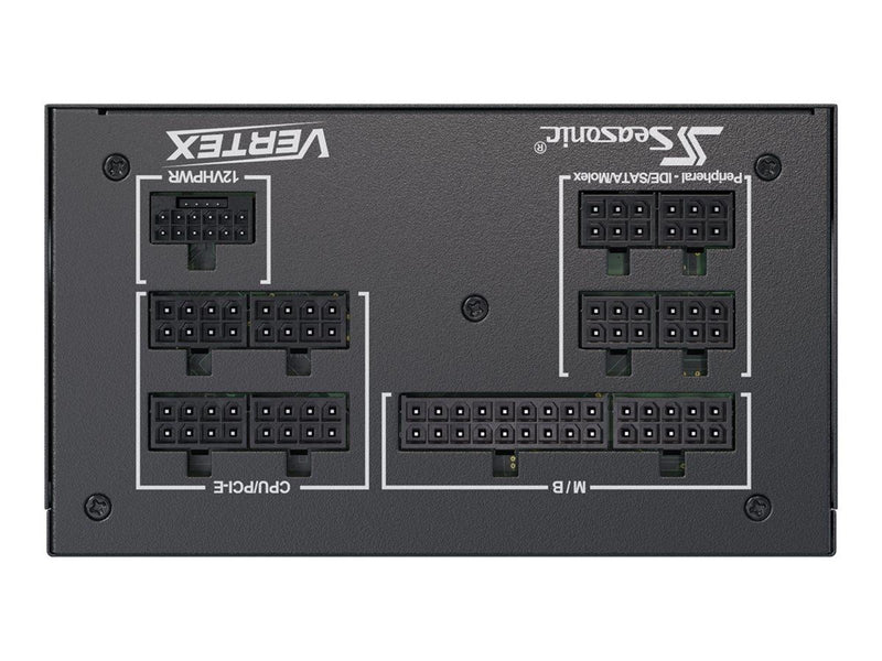 Seasonic Vertex GX 750 ATX 3.0 Netzteile - 750 Watt - 135 mm - ATX - 80 Plus Gold zertifiziert