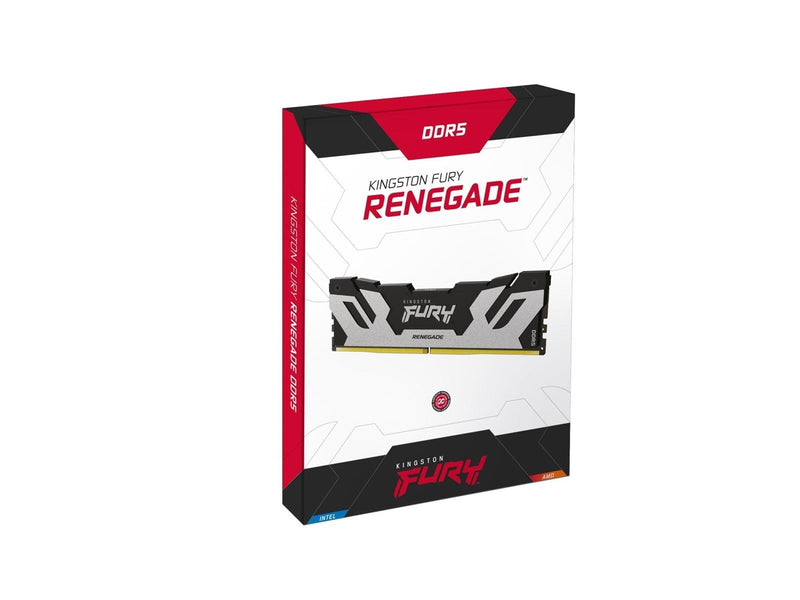 Kingston FURY Renegade DDR5-7200 - 24GB - CL38 - Single Channel (1 pcs) - Intel XMP - Schwarz