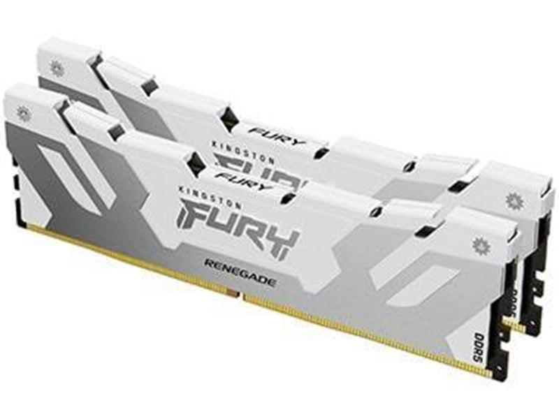 Kingston FURY Renegade DDR5-8000 - 32GB - CL38 - Dual Channel (2 pcs) - Intel XMP - Weiß