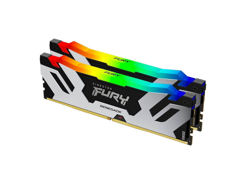 Kingston FURY Renegade RGB DDR5-8000 - 32GB - CL38 - Dual Channel (2 pcs) - Intel XMP - Schwarz mit RGB
