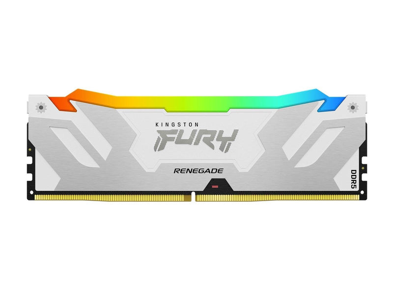 Kingston FURY Renegade RGB DDR5-6400 - 32GB - CL32 - Single Channel (1 pcs) - Intel XMP - Weiß mit RGB