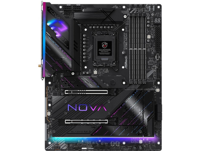 ASRock Z790 NOVA WIFI Mainboard - Intel Z790 - Intel LGA1700 socket - DDR5 RAM - ATX