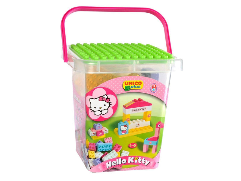 Unico Hello Kitty  Bucket 104 pcs