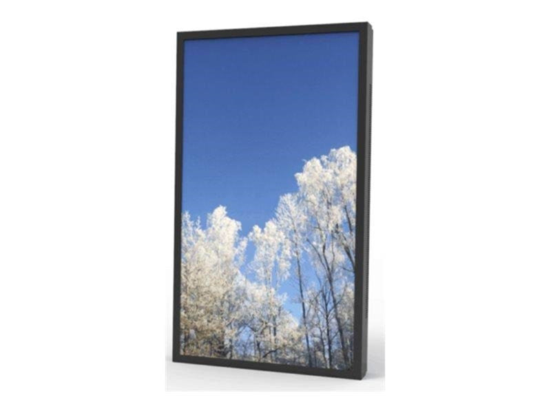 HI-ND enclosure - landscape/portrait - for flat panel - outdoor casing for Samsung - black