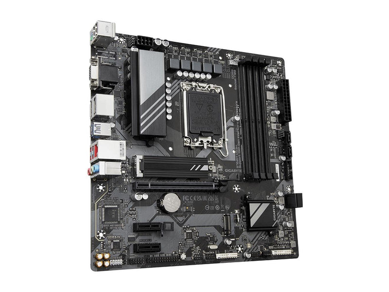 GIGABYTE B760M DS3H Mainboard - Intel B760 - Intel LGA1700 socket - DDR5 RAM - Micro-ATX