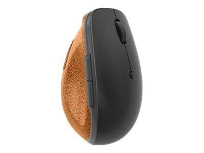 Lenovo Go - mouse - 2.4 GHz - grey cork - Maus (Braun)