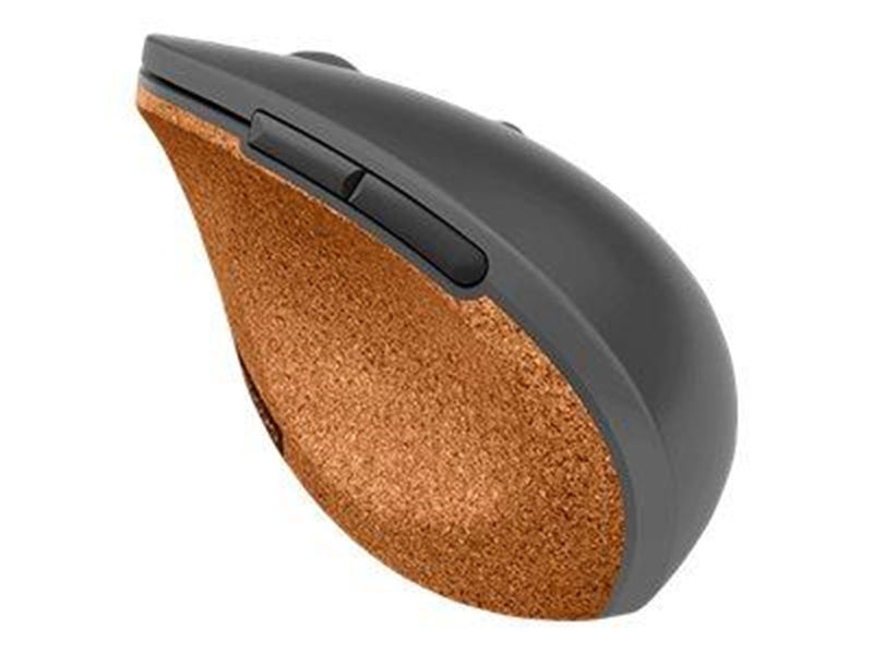 Lenovo Go - mouse - 2.4 GHz - grey cork - Maus (Braun)