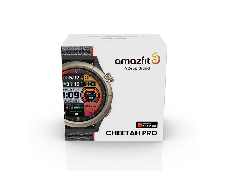 Amazfit Cheetah Pro 47mm - Run Track Black (Titanium Alloy Bezel)
