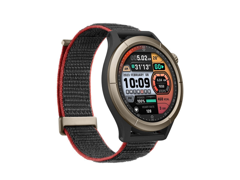 Amazfit Cheetah Pro 47mm - Run Track Black (Titanium Alloy Bezel)