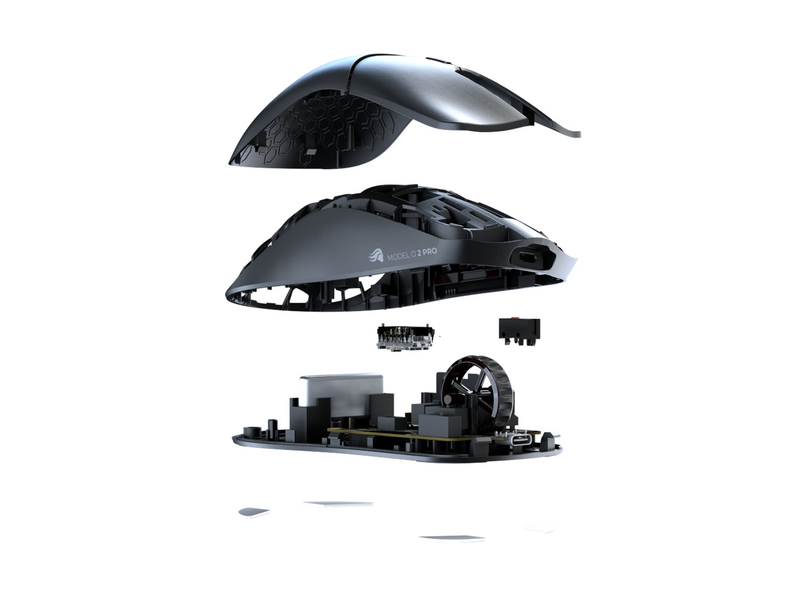 Glorious Model O 2 PRO Wireless 4K/8K - Gaming Maus (Schwarz)