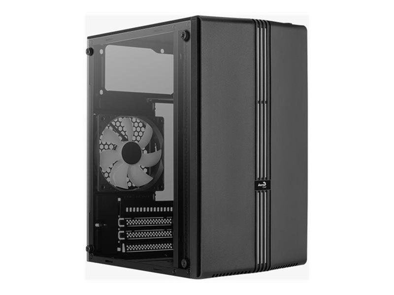 AeroCool PGS Evo - MT - micro ATX - Gehäuse - Tower - Schwarz