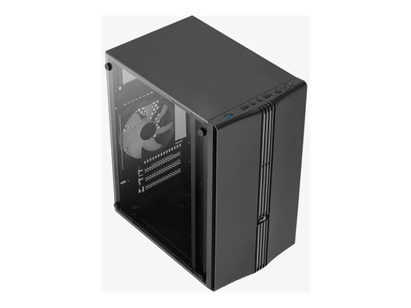 AeroCool PGS Evo - MT - micro ATX - Gehäuse - Tower - Schwarz