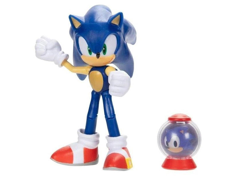 Jakks Sonic - 10cm Articulated Figures with accessory - Sonic