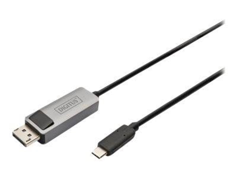 DIGITUS - video adapter cable - DisplayPort to 24 pin USB-C - 2 m