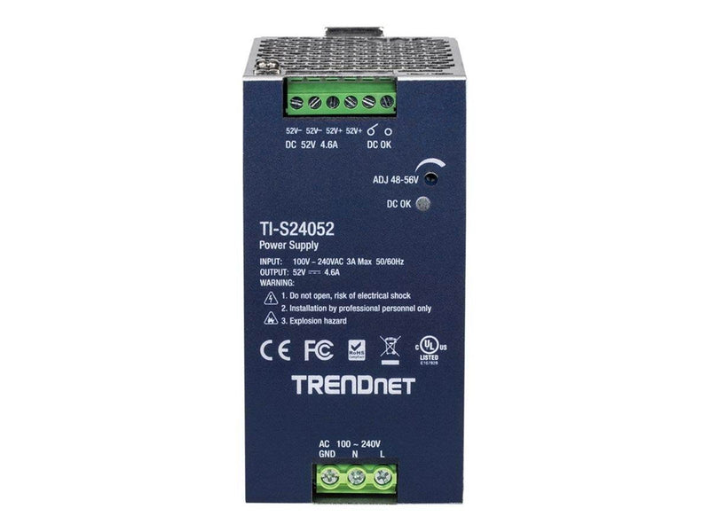 TRENDnet - power supply - 240 Watt - TAA Compliant Netzteile - 240 Watt - ATX - 80 Plus