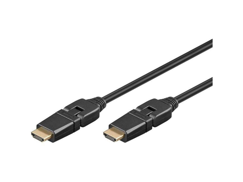 Pro HDMI 2.0 360° - Display Kabel - 2m - Schwarz