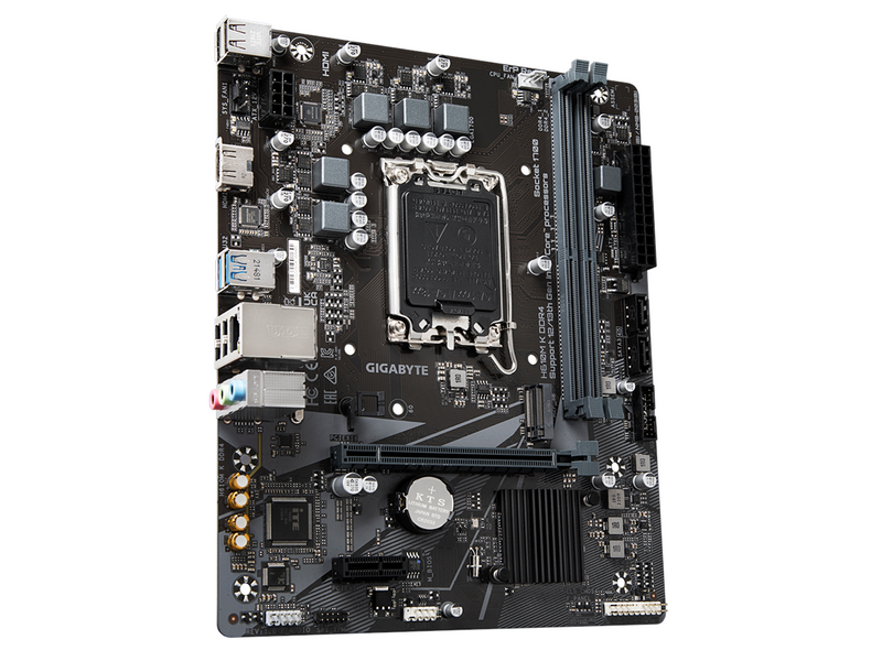 GIGABYTE H610M K DDR4 Mainboard - Intel H610 - Intel LGA1700 socket - DDR4 RAM - Micro-ATX