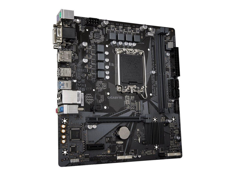 GIGABYTE H610M S2H V2 DDR4 Mainboard - Intel H610 - Intel LGA1700 socket - DDR4 RAM - Micro-ATX