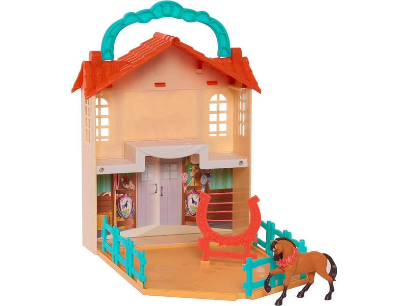 Just Play DreamWorks Spirit Riding Free Riding Academy Stow N’ Go