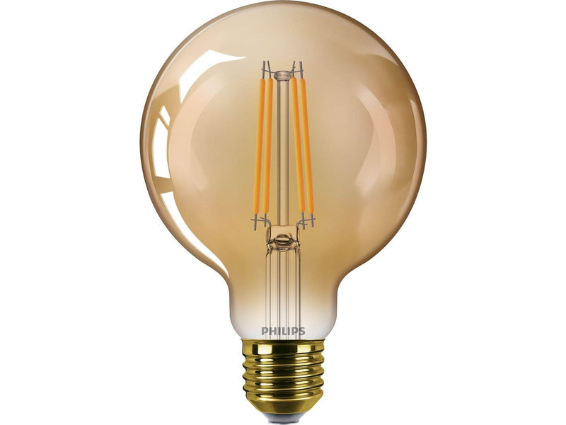 Philips LED-Lampe Globe G95 3,1W (25W) Flame E27